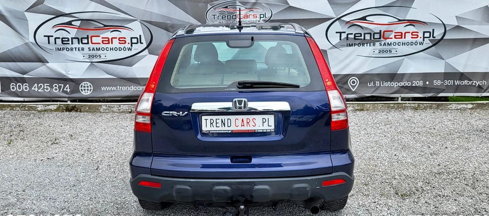 Honda CR-V cena 35990 przebieg: 229000, rok produkcji 2007 z Wałbrzych małe 407